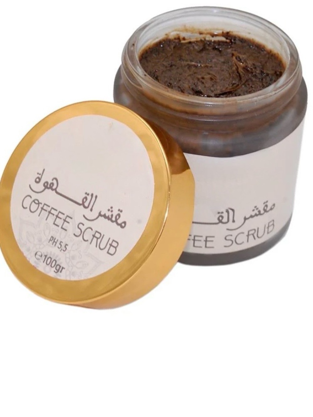 Moroccan Coffee Scrub Jar 100g